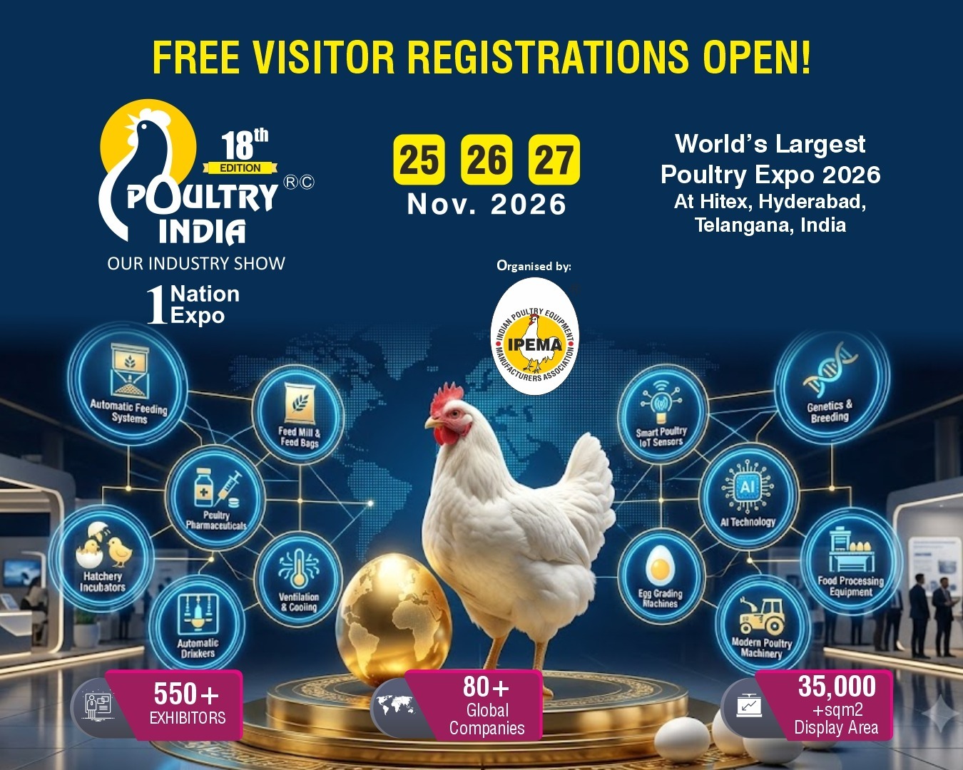 Poultry India 2026 — Free Visitor Registration
