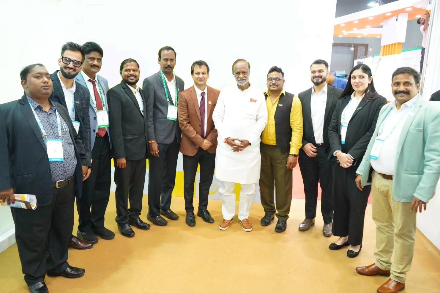 Poultry India with political leaders