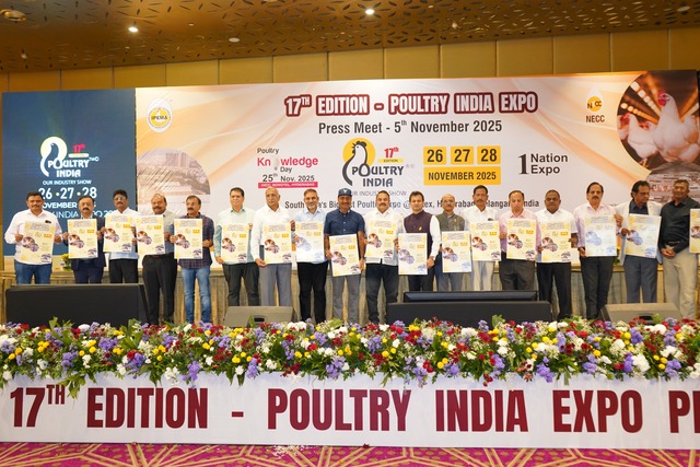 17th Poultry India Expo 2025 Curtain Raiser Press Meet, Hyderabad