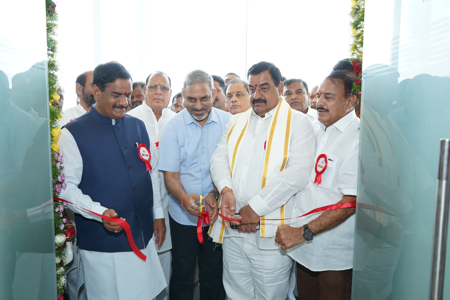 Chief Guests at the Cull Bird Single Window inauguration