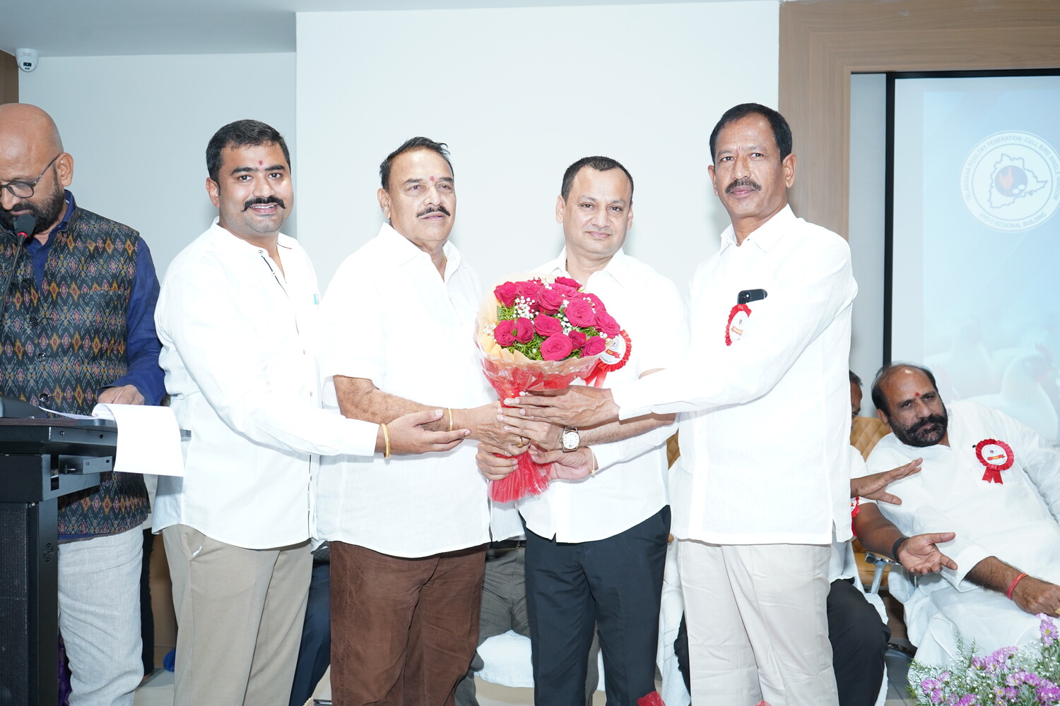 Mr. Uday Singh Bayas speaking at the inauguration
