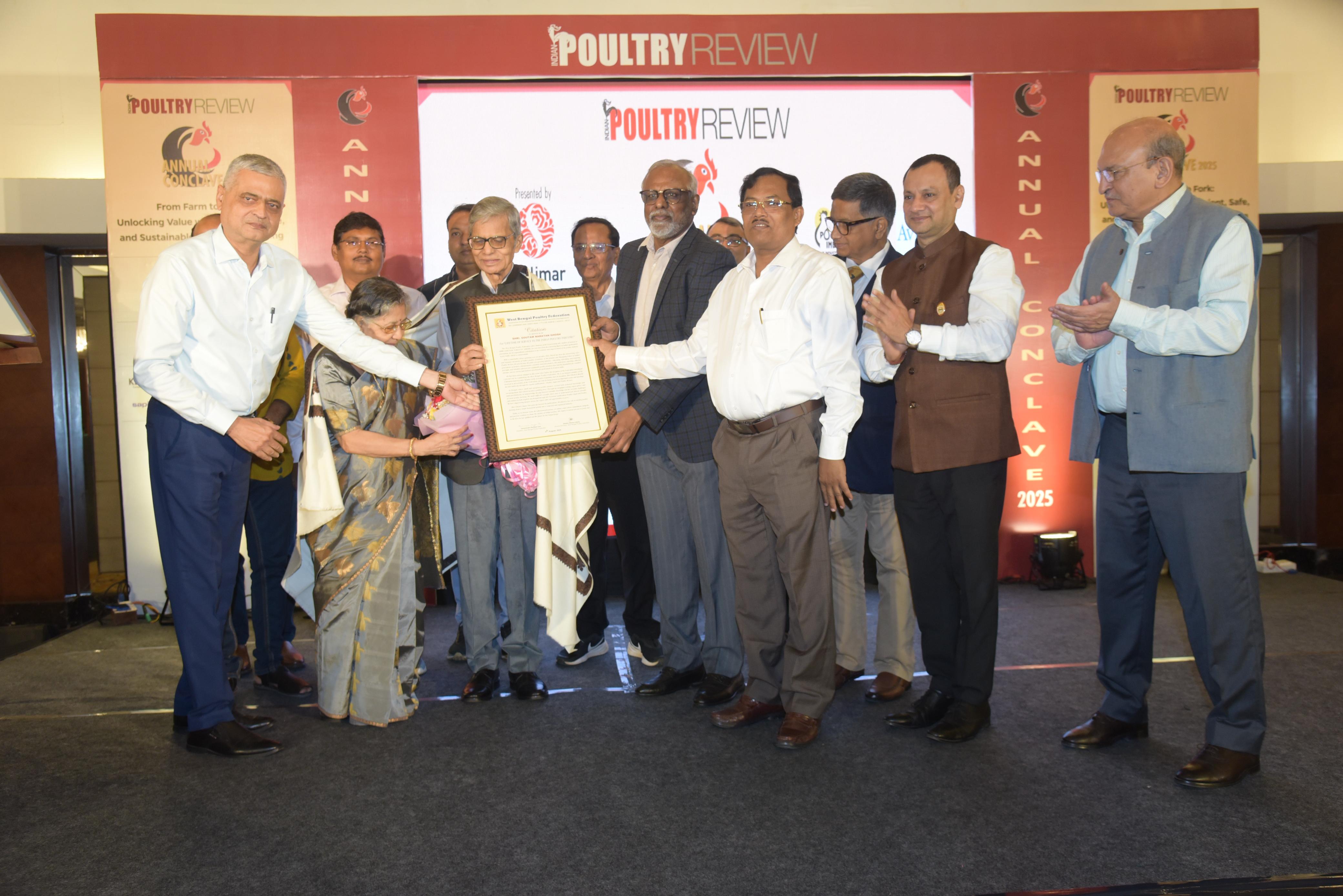 Poultry business leaders at the IPR Annual Conclave 2025