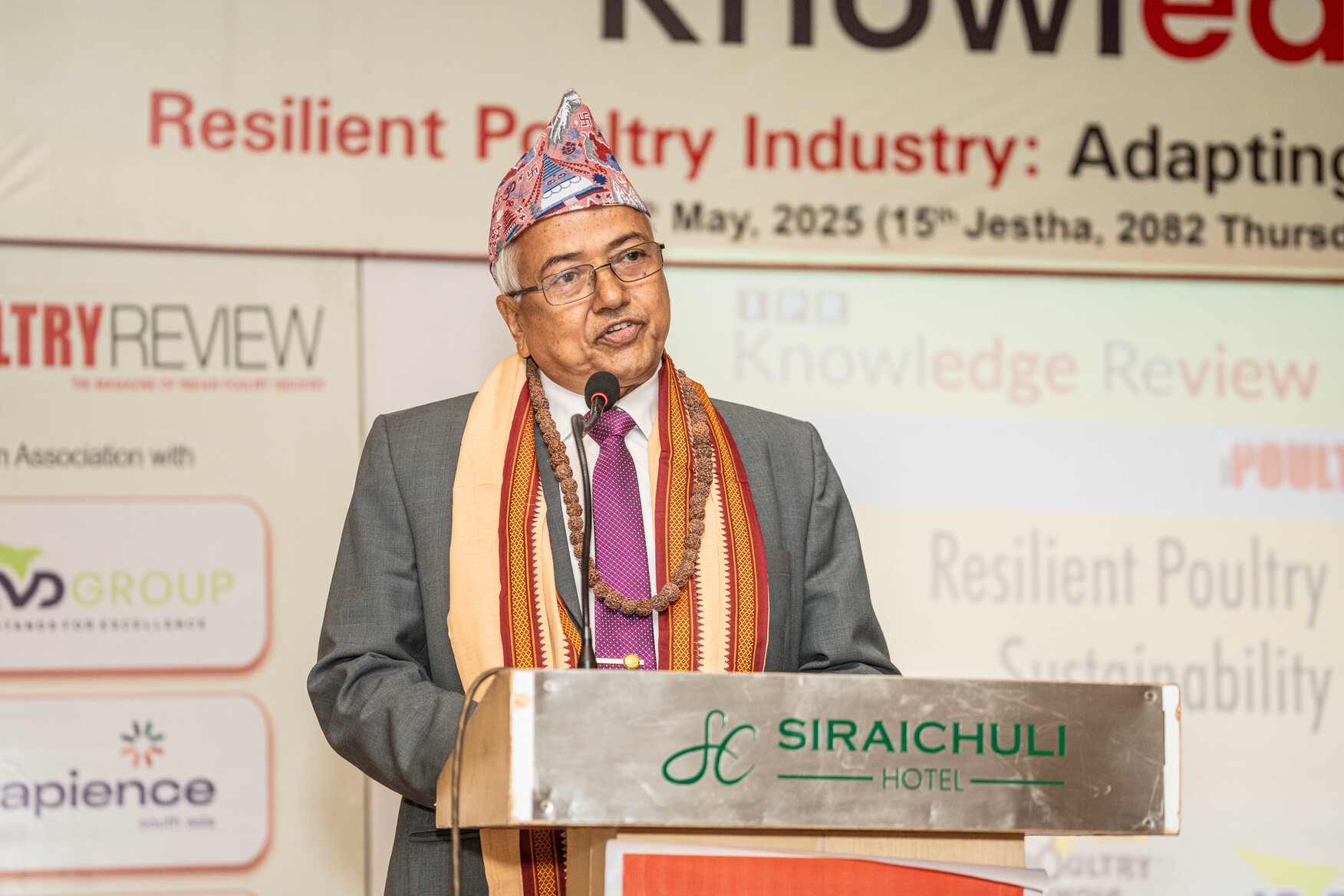 Mr. Uday Singh Bayas felicitated as Guest of Honour