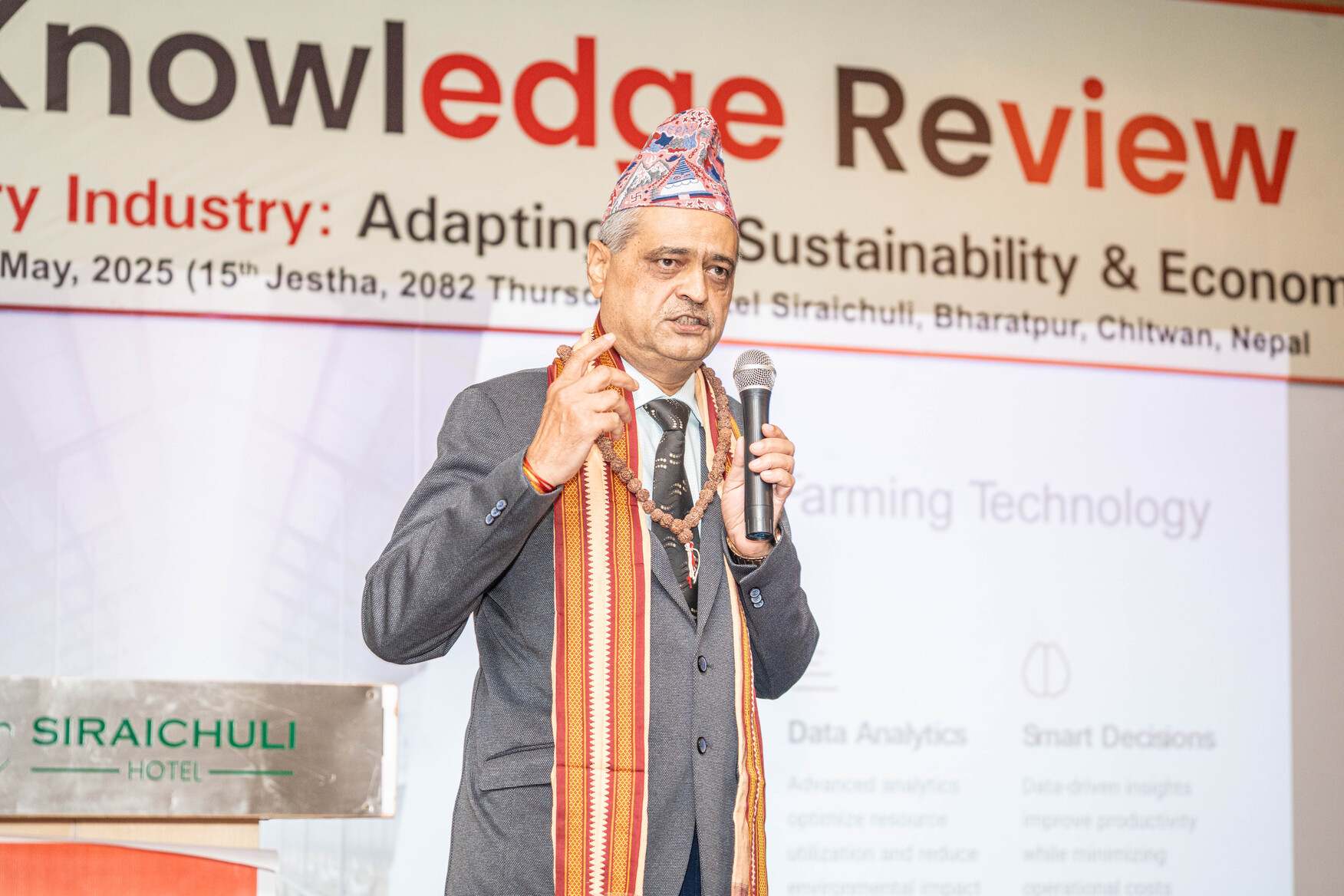 Prof. (Dr.) P.K. Shukla delivering the keynote address