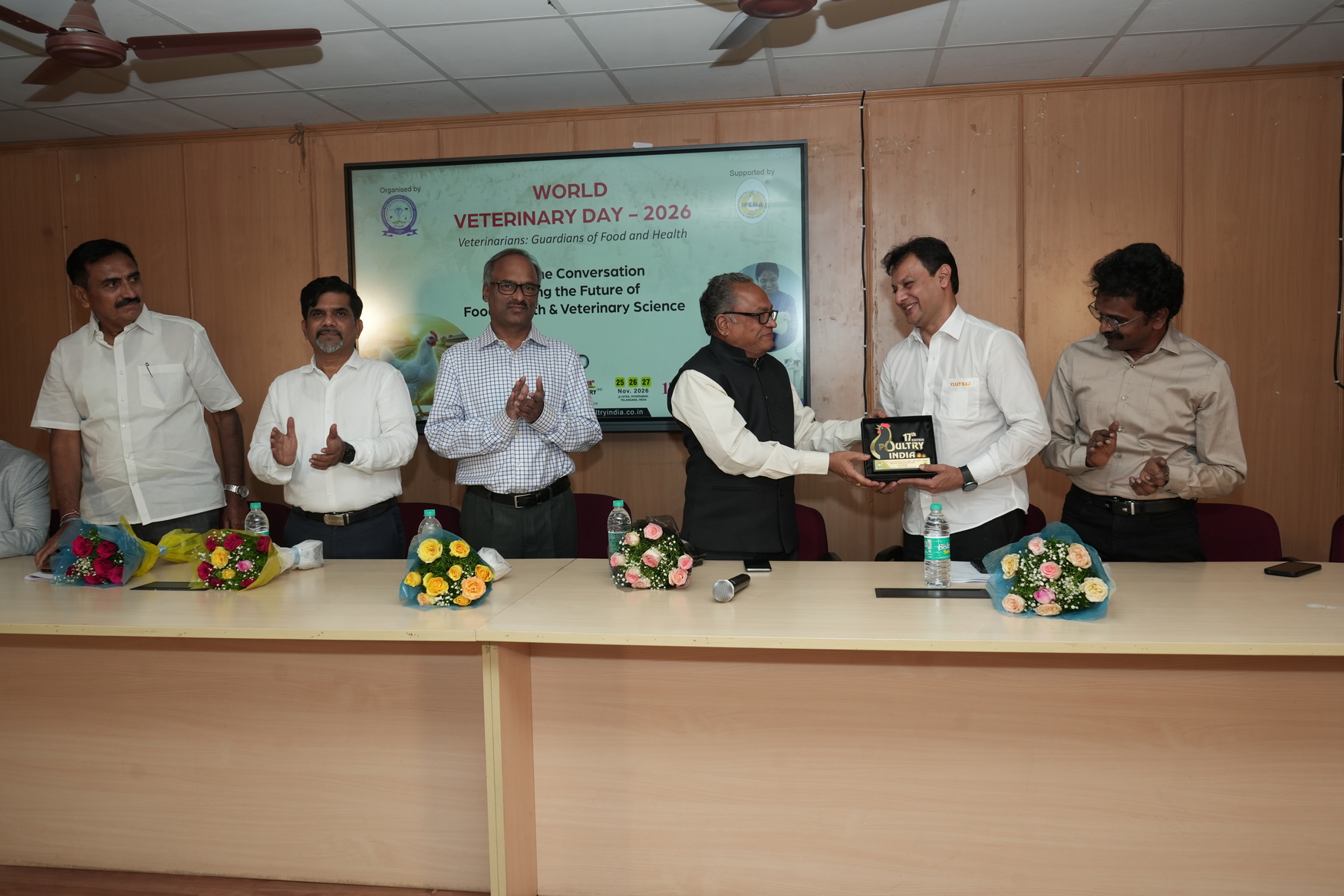 Shri Uday Singh Bayas addressing World Veterinary Day 2026