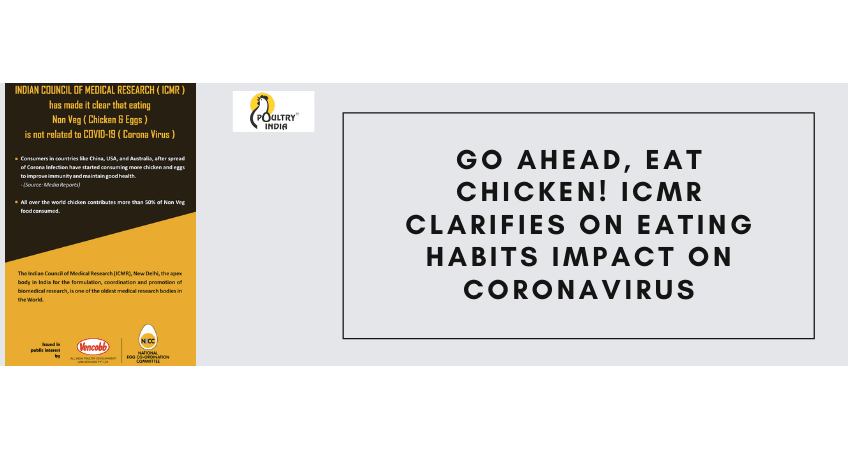 ICMR — Go Ahead, Eat Chicken