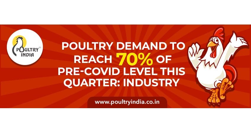 Poultry demand pre-COVID level