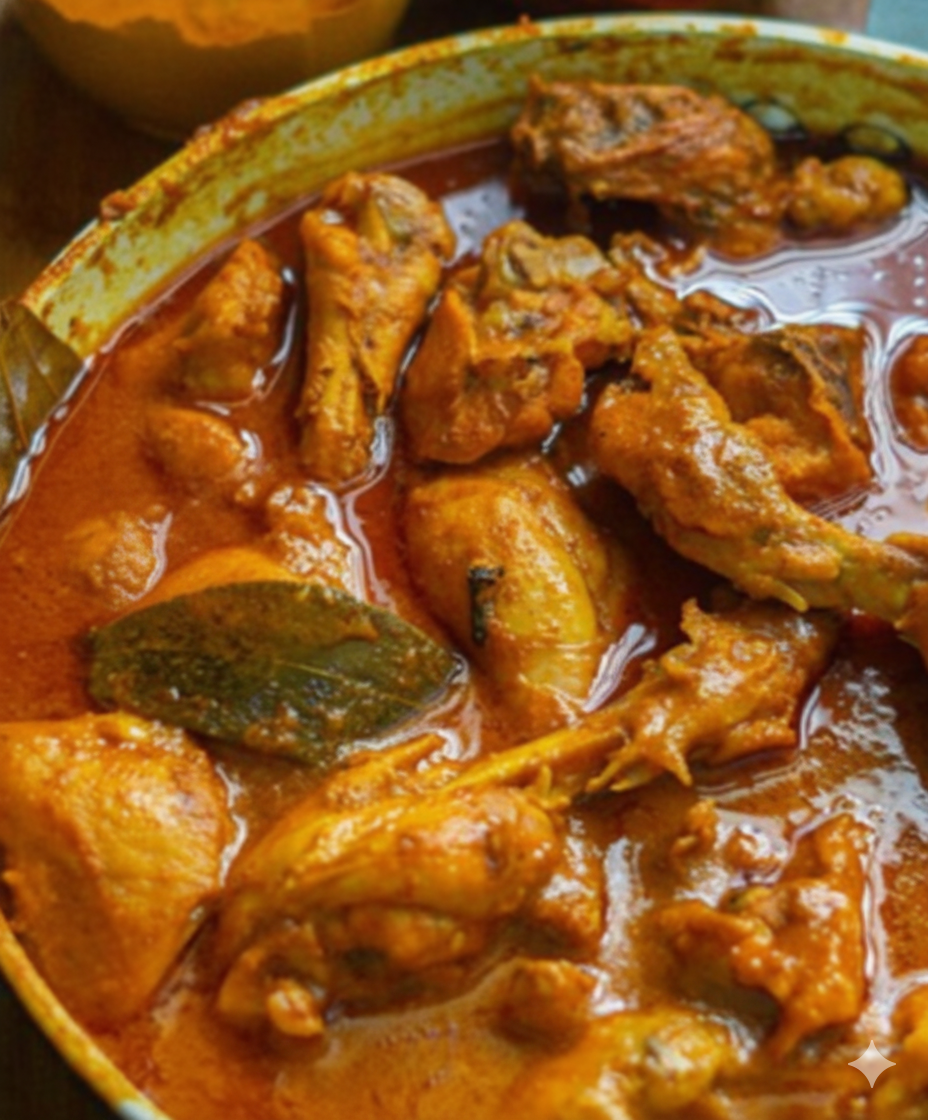 Green Chilli Chicken with Drumstick