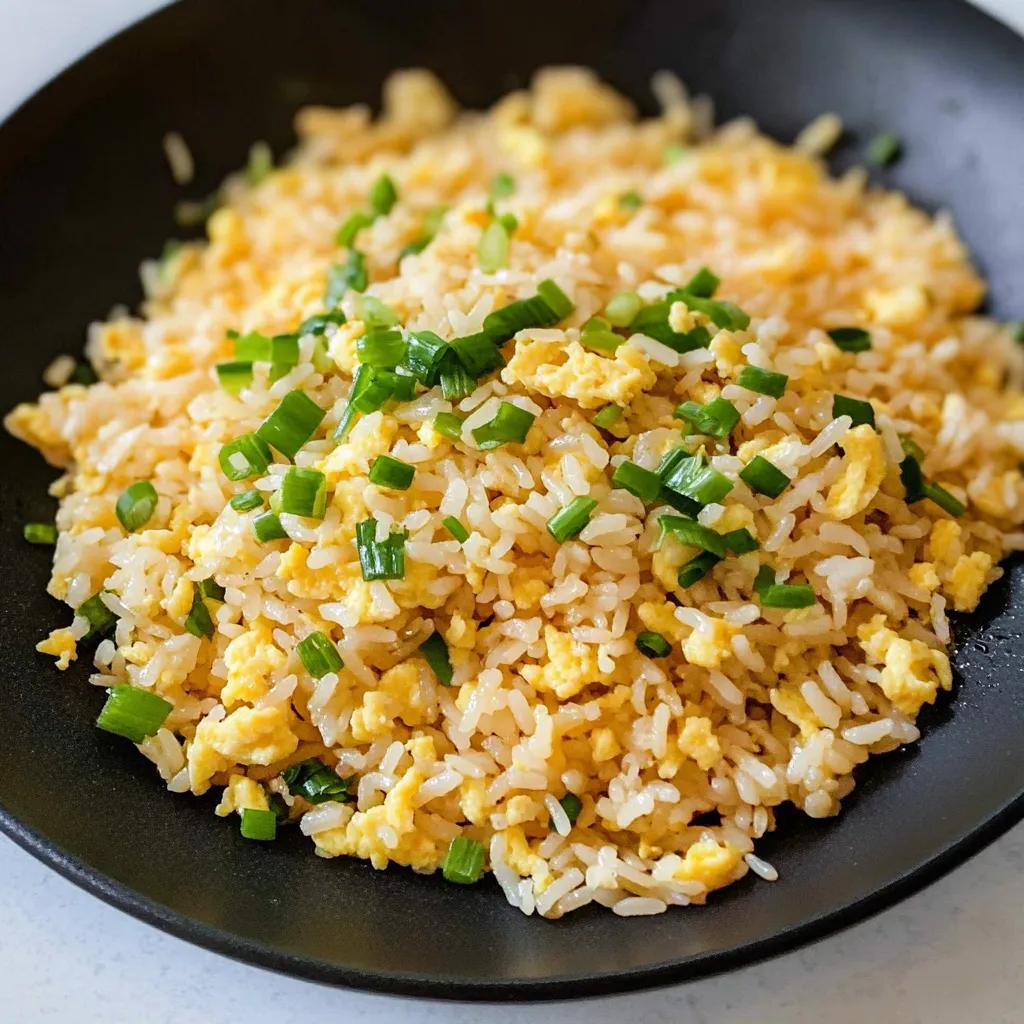Simple Egg Fried Rice