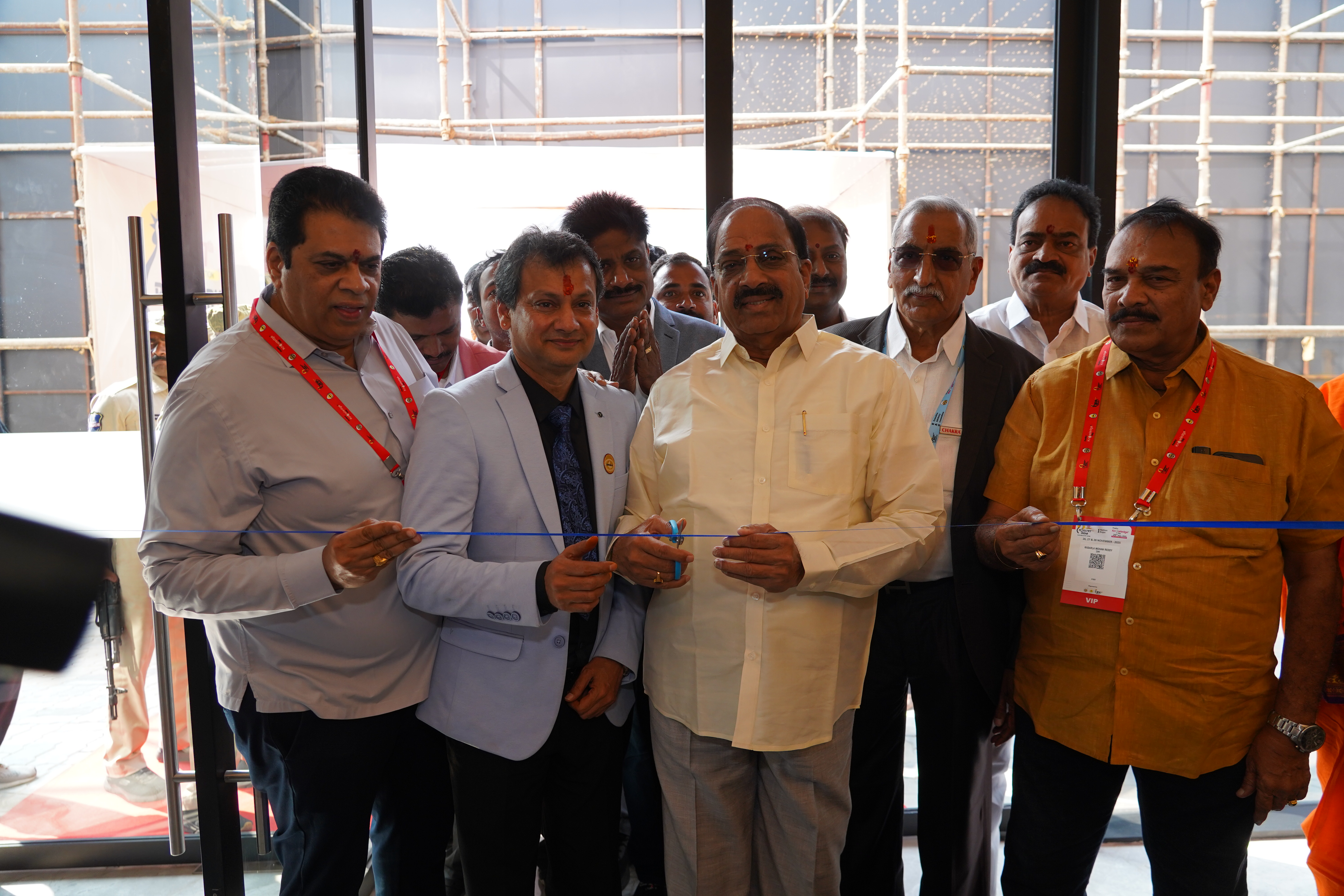 Poultry India with political leaders