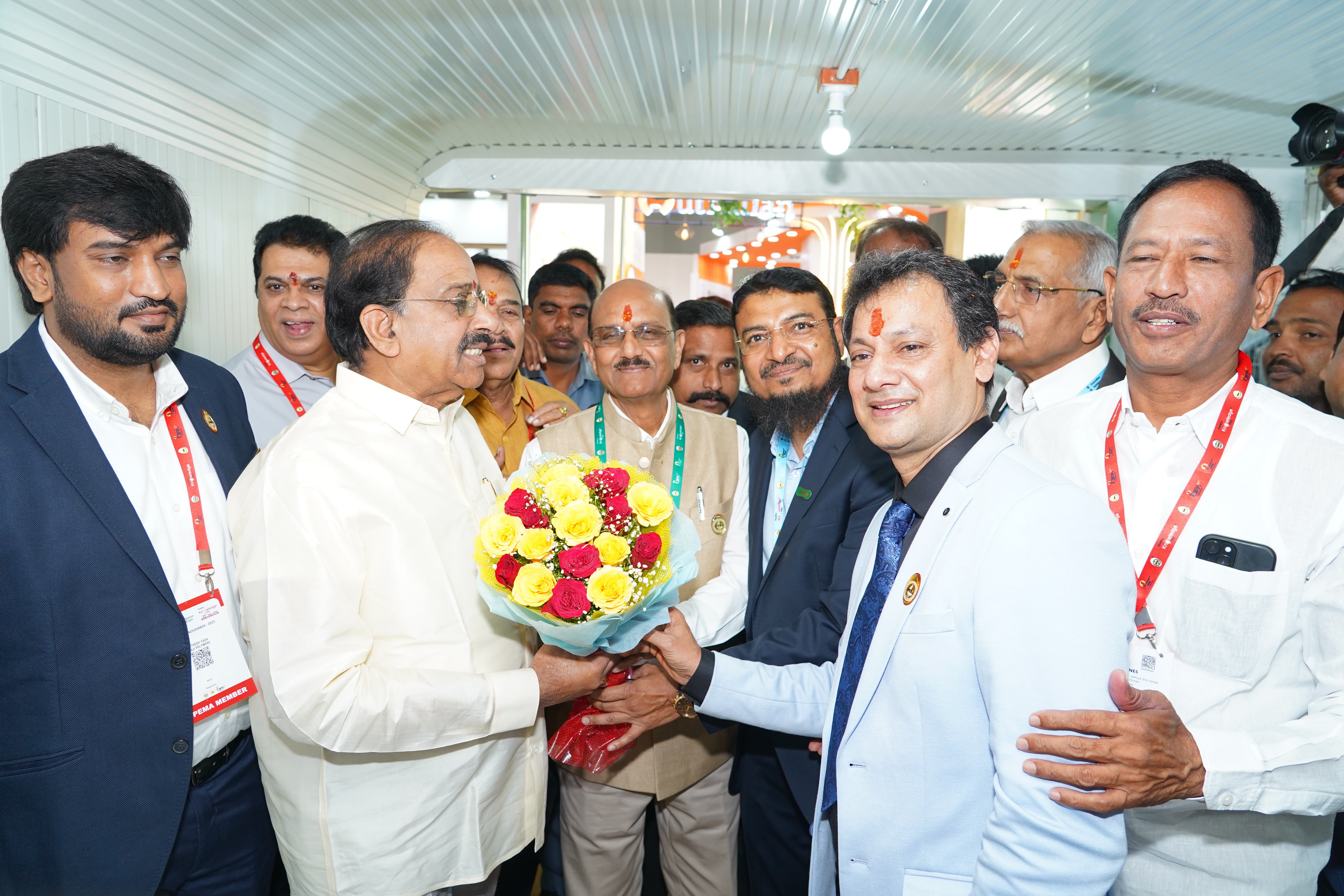 Poultry India with political leaders