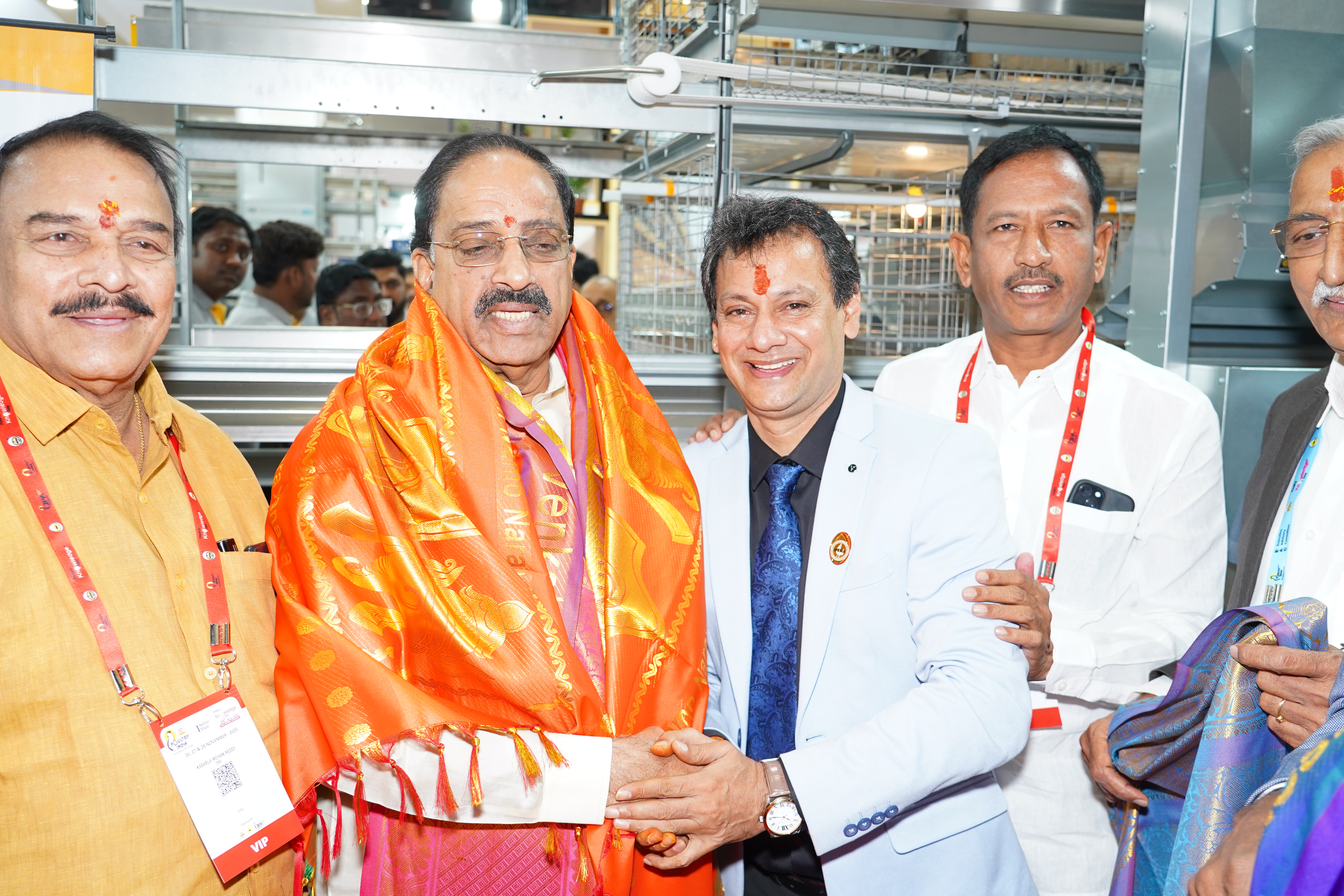 Poultry India with political leaders