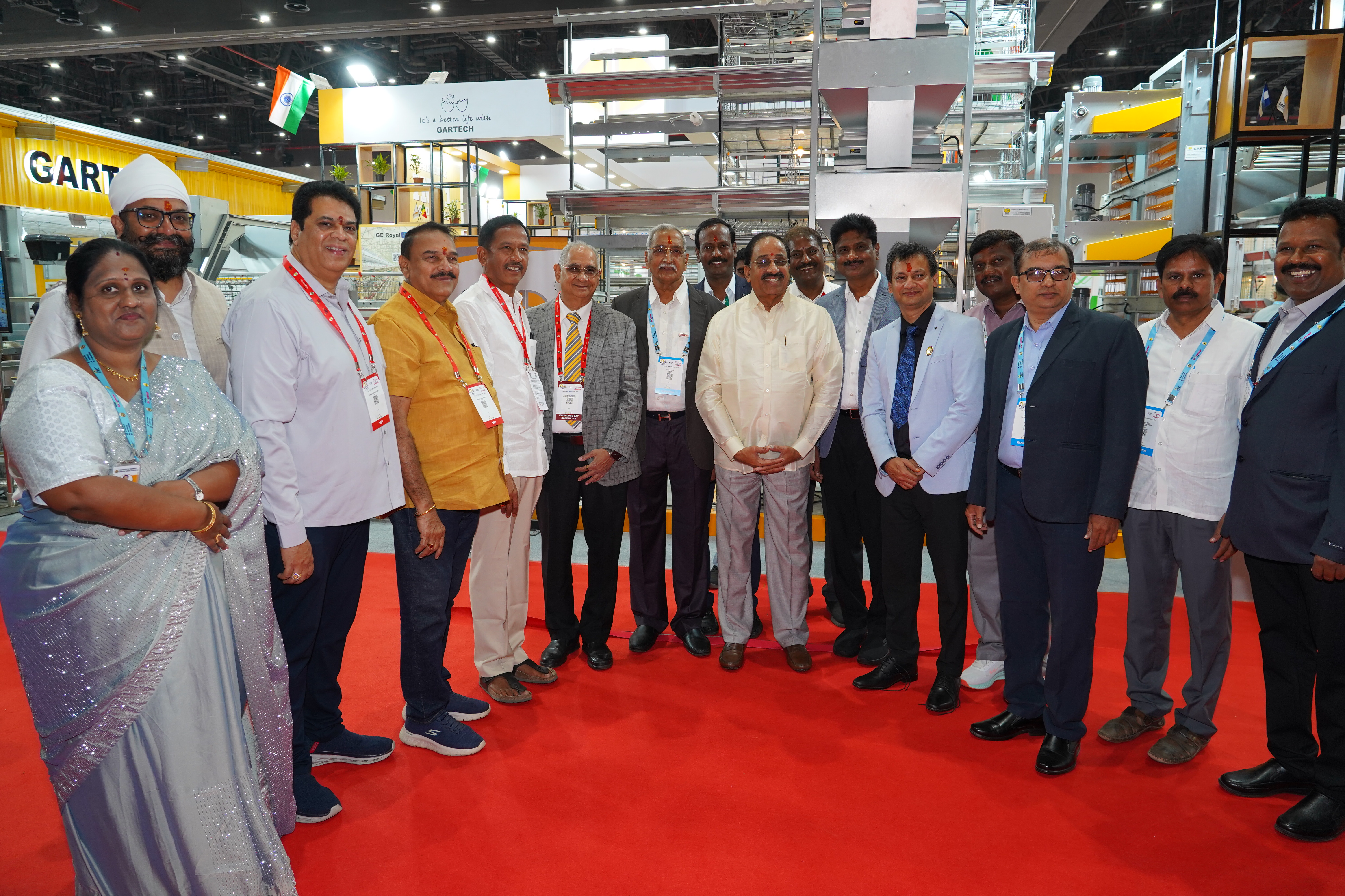 Poultry India with political leaders