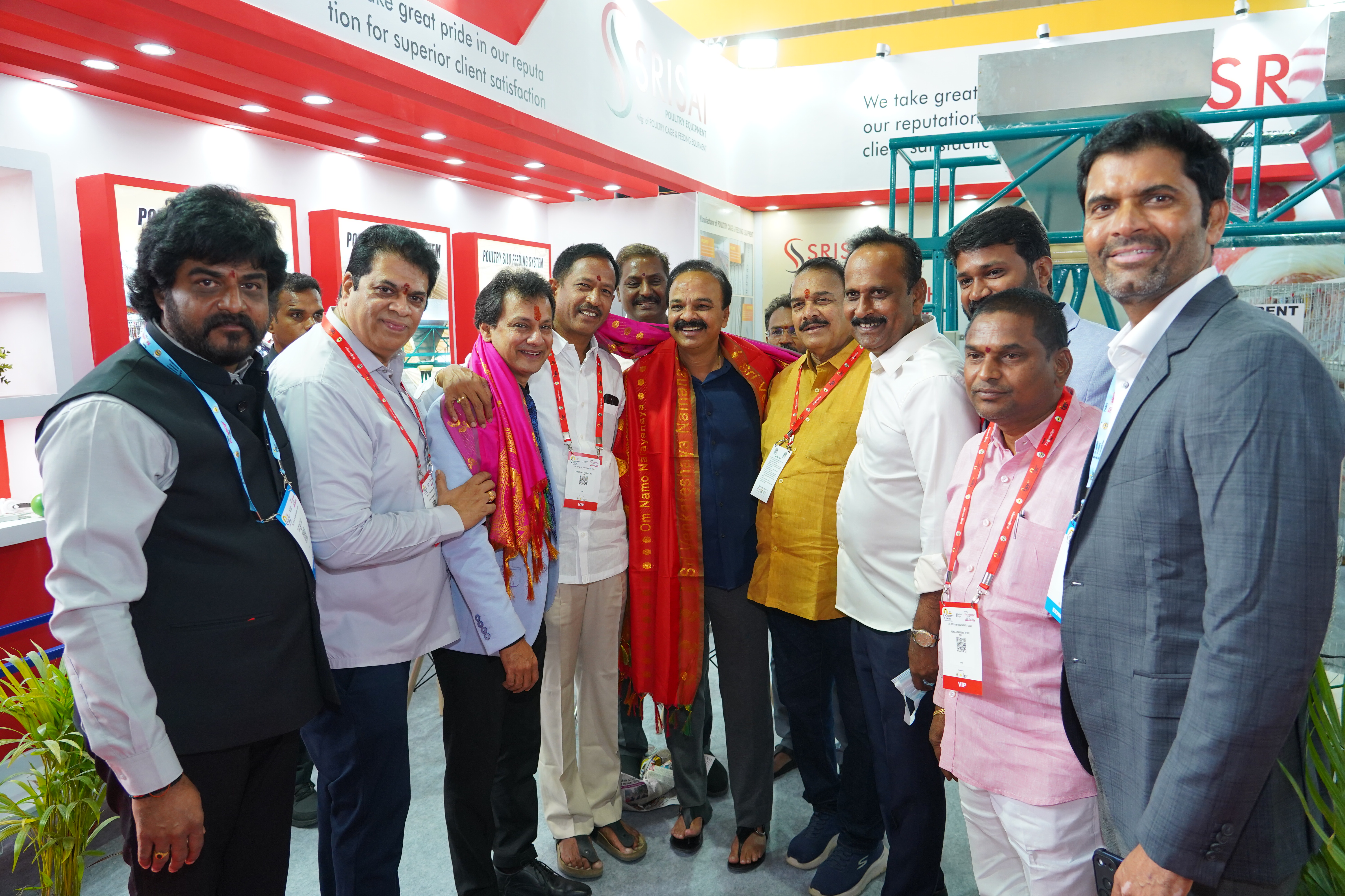 Poultry India with political leaders