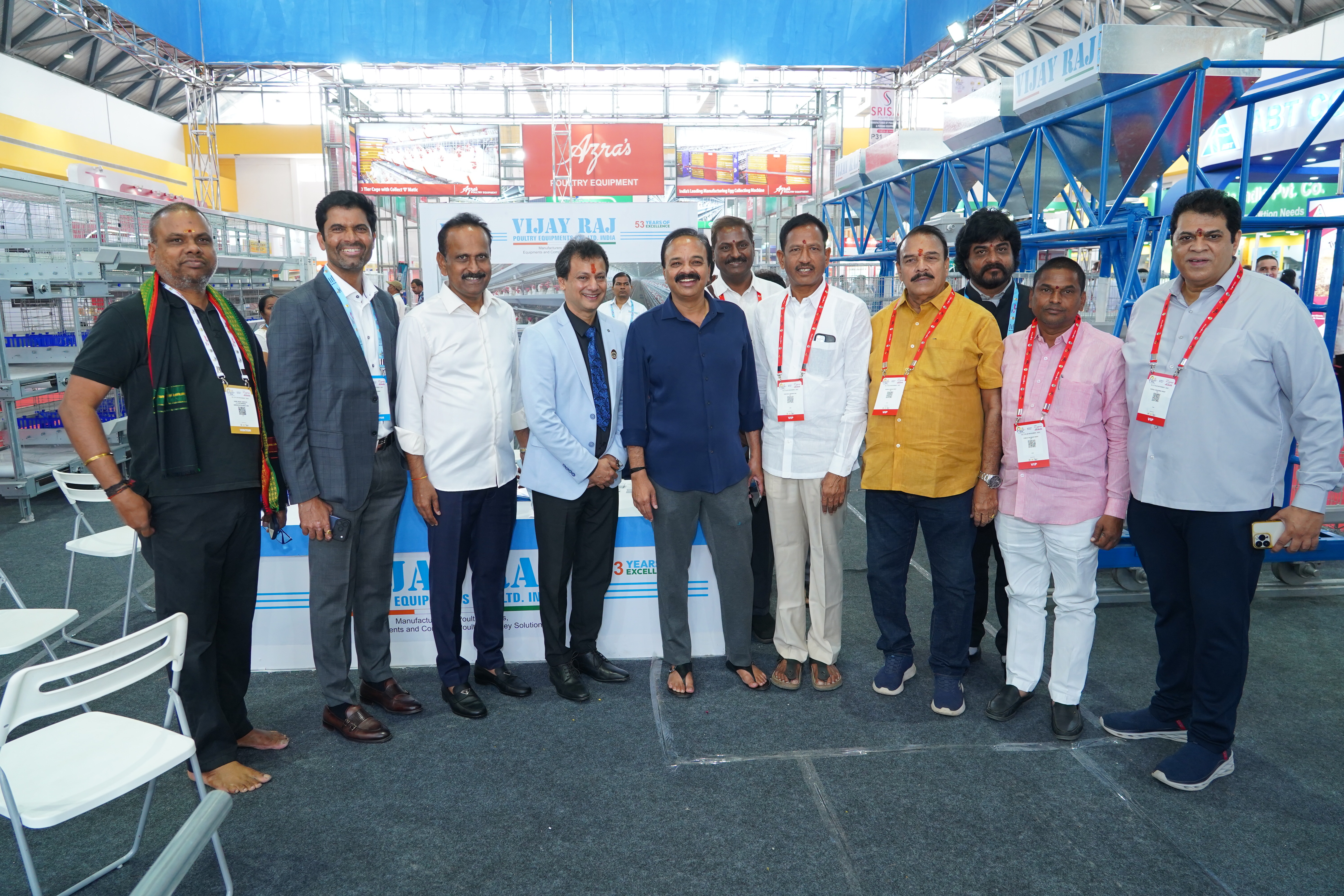 Poultry India with political leaders