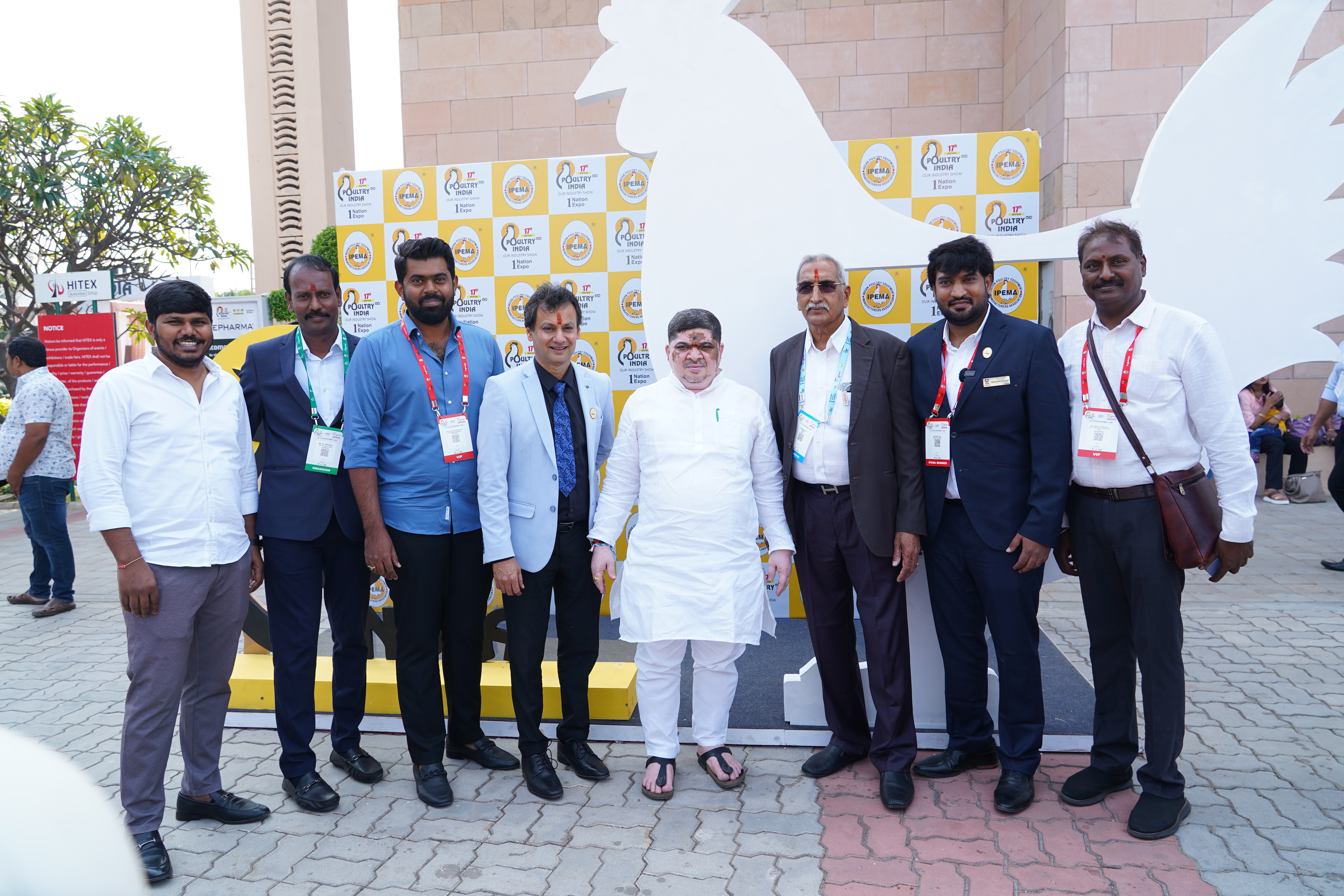 Poultry India with political leaders