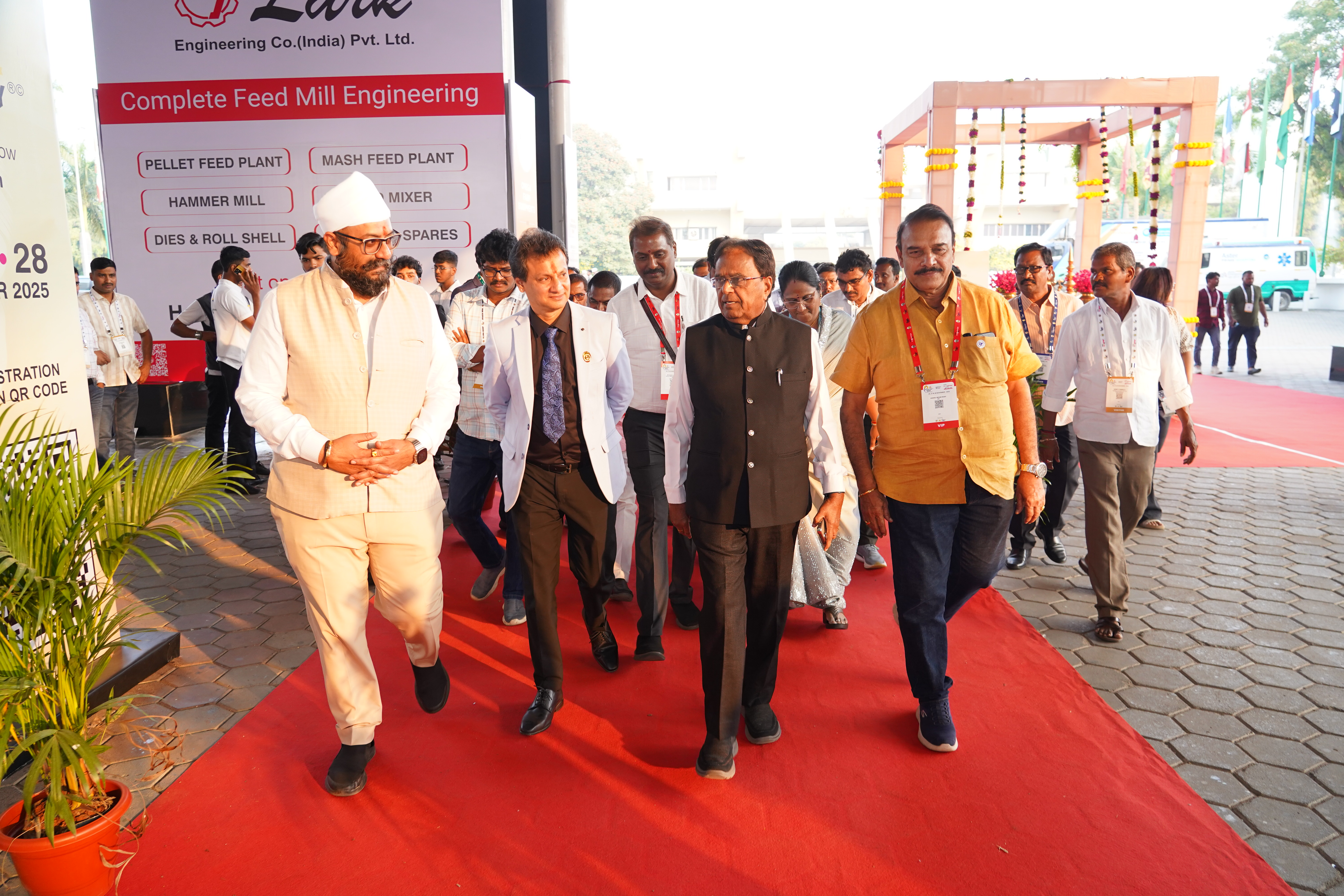 Poultry India with political leaders
