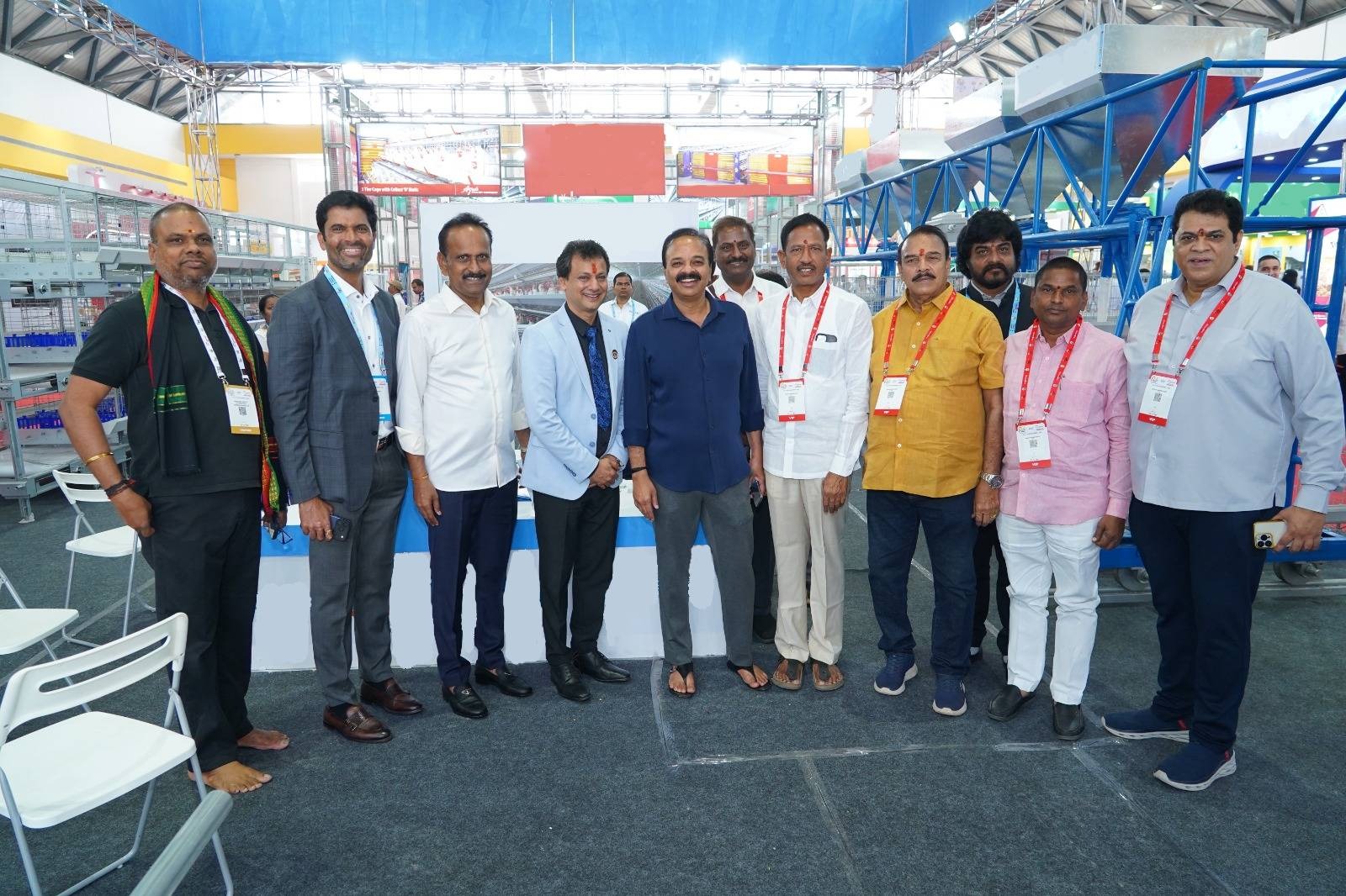 Poultry India with political leaders