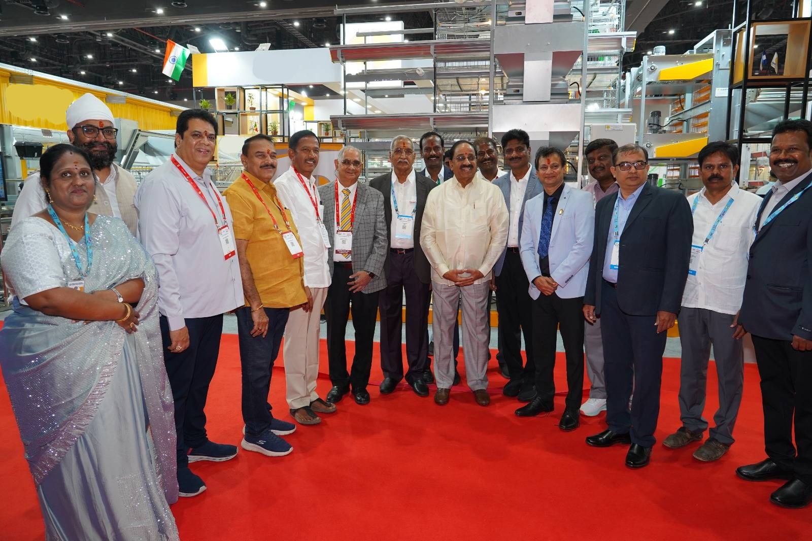 Poultry India with political leaders